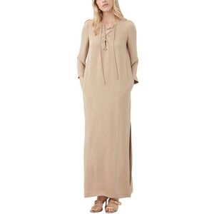 NWT • Trina Turk Womens  Catamaran Dress, Brown Size Small